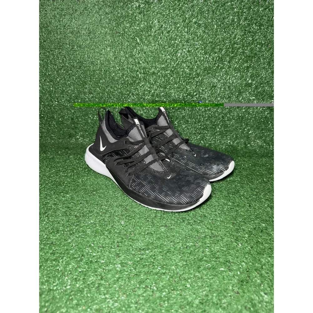 Nike Flex Contact 3 Mens Size 10 Black White Running Shoes Sneakers AQ7484-004